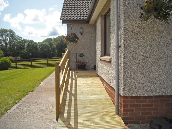 Cost of Hardwood Ramp Installation in South Lyon